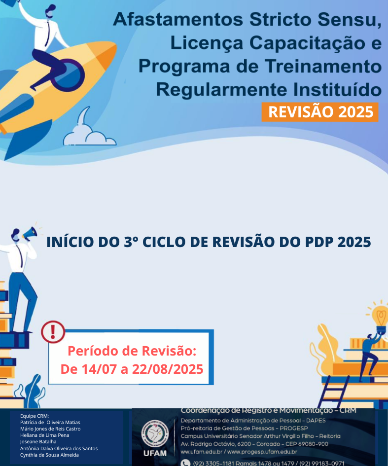  3° ciclo de revisão do PDP 2025